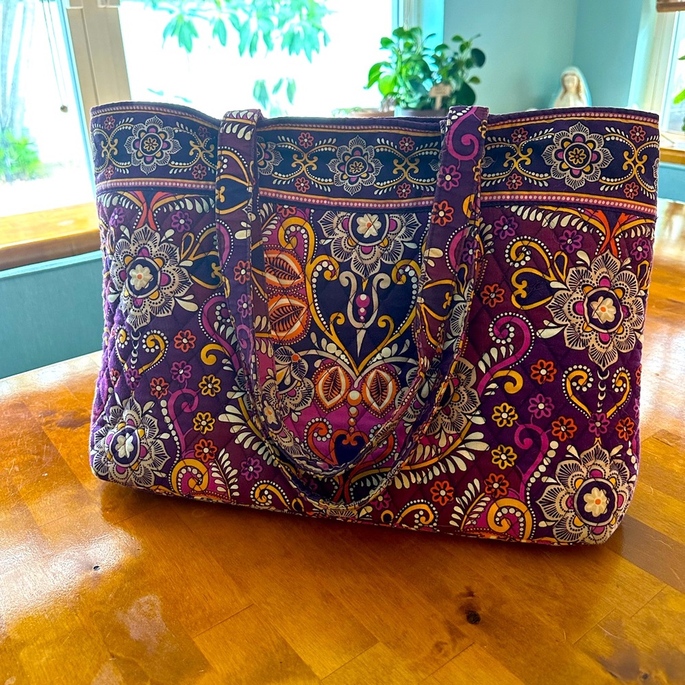 Vera Bradley Quilted Tote Bag